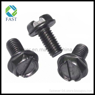 Slotted Hex Flange Head Bolt